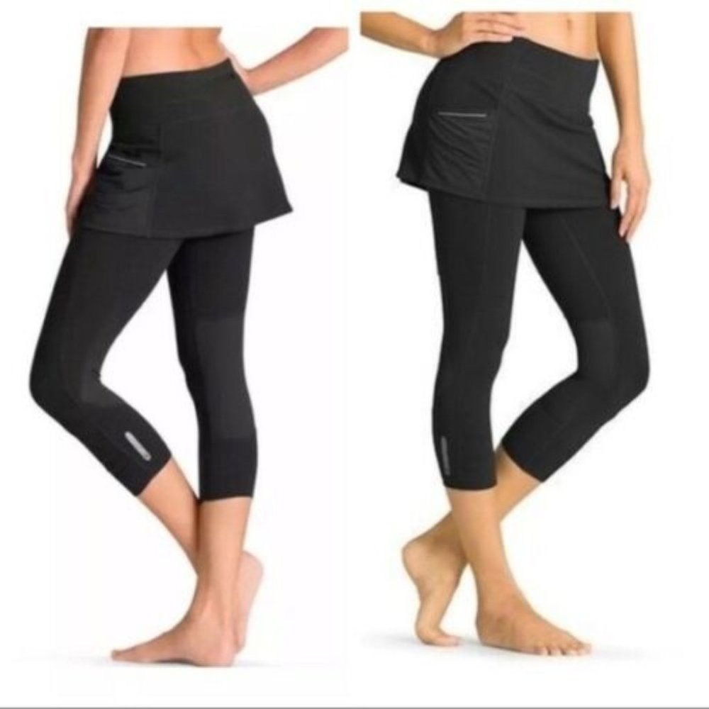 Athleta Acceleration 2in1 Skort Over Capri HW7957 - Picture 2 of 8